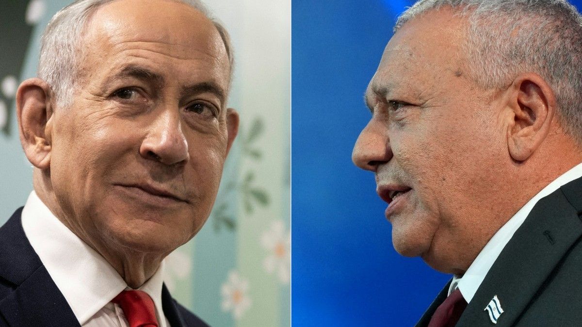 Benjamin Netanyahu y Gadi Eisenkot