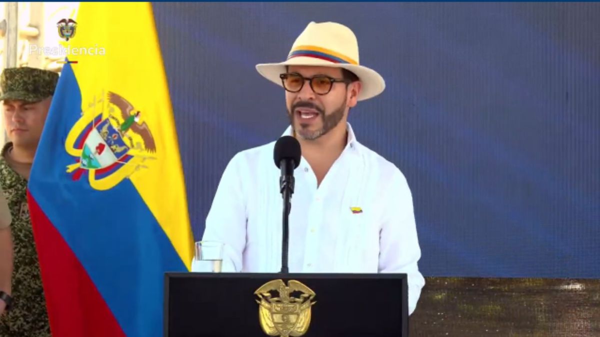 Presidente Abelardo de la Espriella en Bocas de Cenizas.
