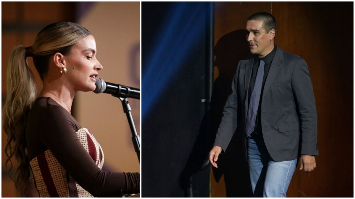 Julio César González, conocido como Matador, y la primera dama Ana Lucía Pineda